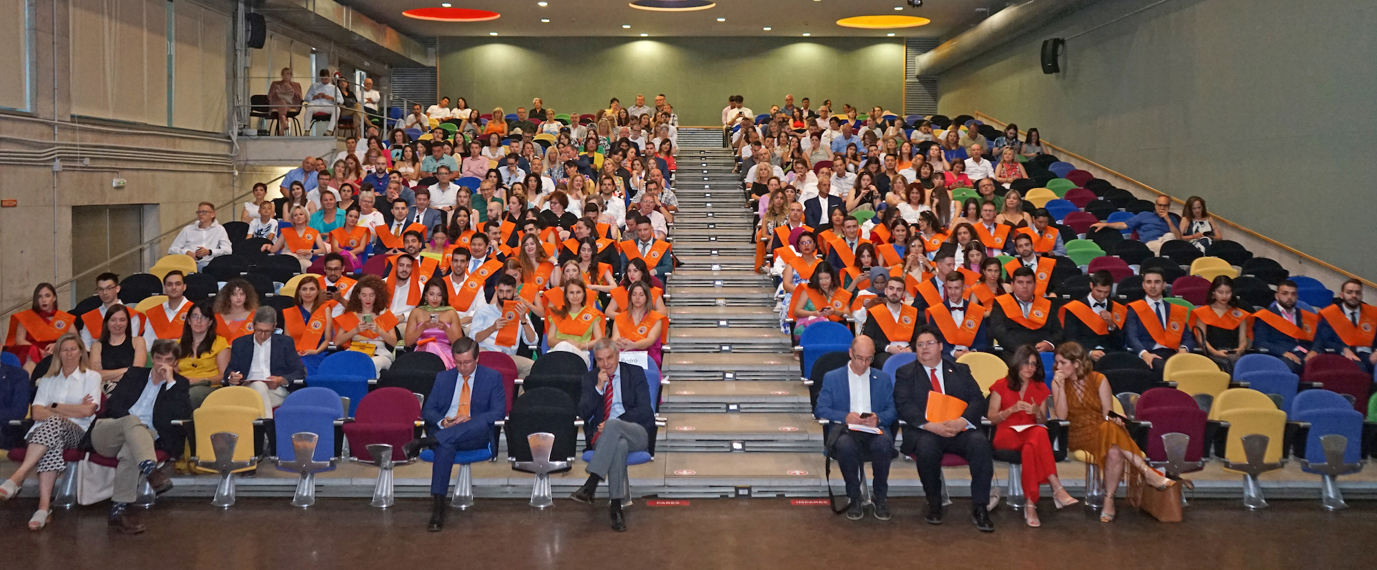 Foto acto clausura Másteres